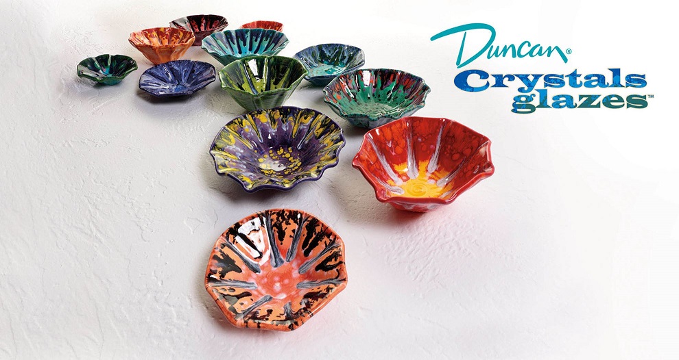 Duncan Crystals Glazes for Pottery & Bisque Cromartie Hobbycraft Limited